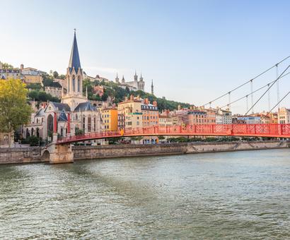 Ville de Lyon en France