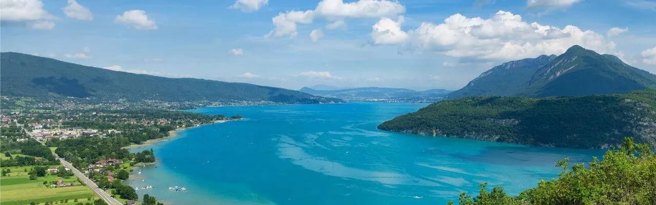 Vue du Lac d'Annecy