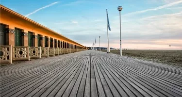 Plage de Deauville - format Mobile